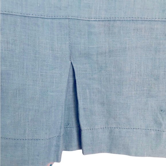 Per Una Turquoise Linen Jacket - Picture 3 of 7